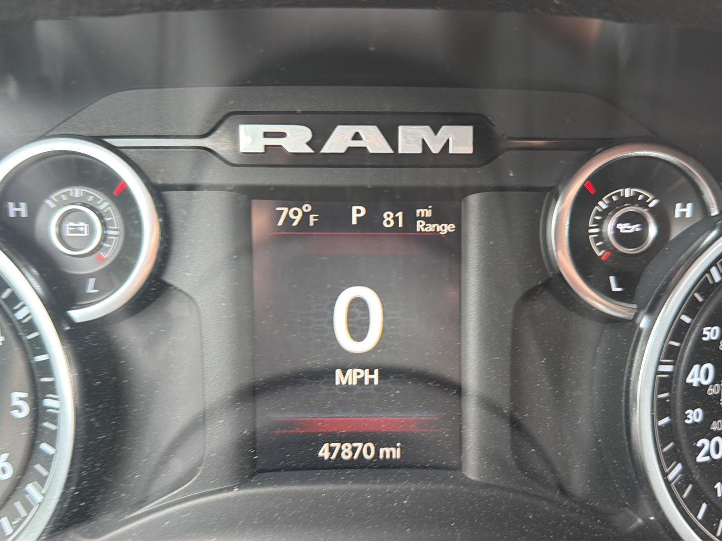 Used 2023 Patriot Blue Pearlcoat Ram Big Horn image 10