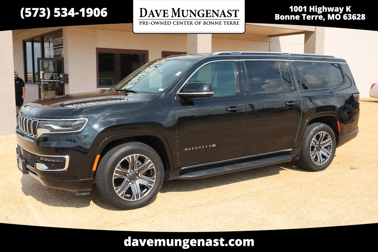 Used 2024 Diamond Black Crystal Pearl Coat Jeep Series II image 1