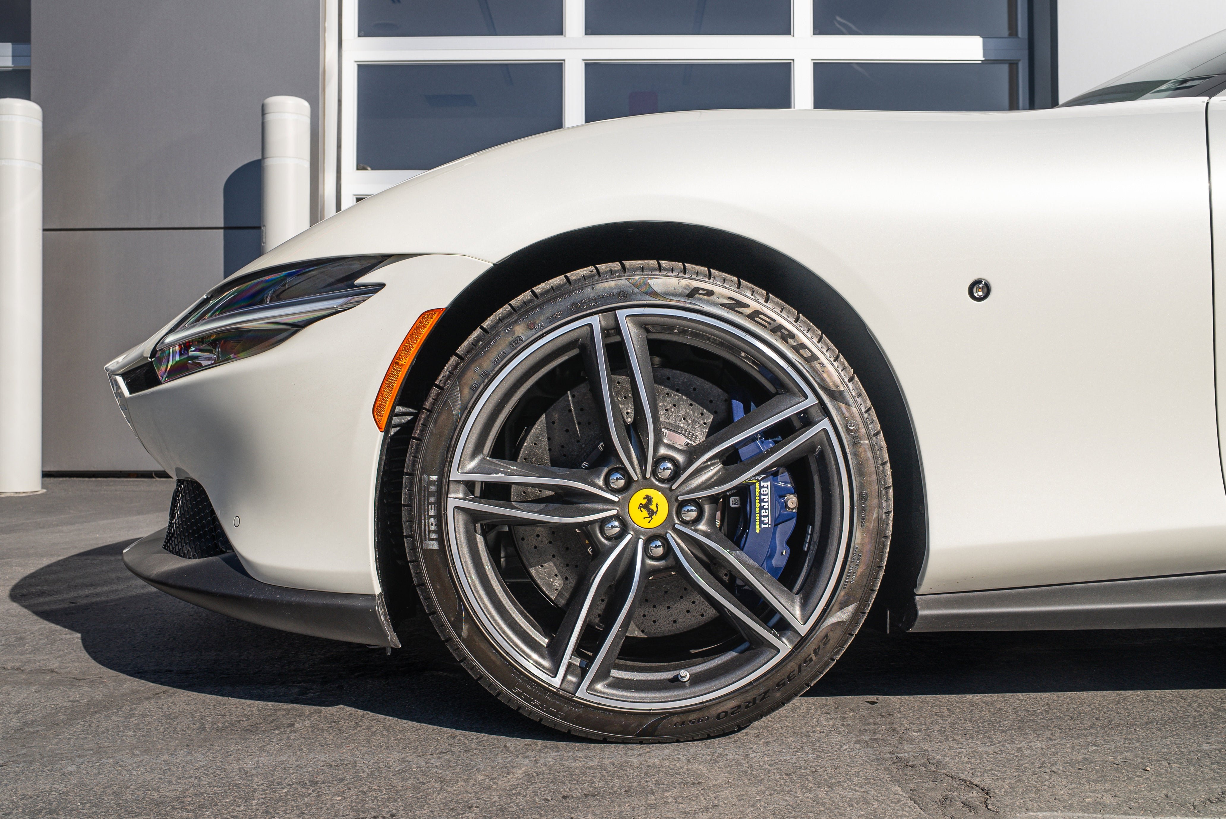 Certified Used 2025 Bianco Italia Ferrari Convertible image 3