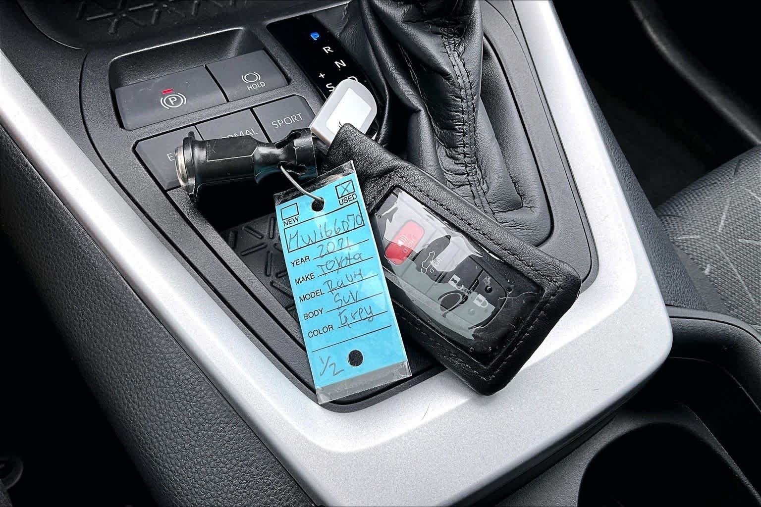 Certified Used 2021 Magnetic Gray Metallic Toyota XLE image 15