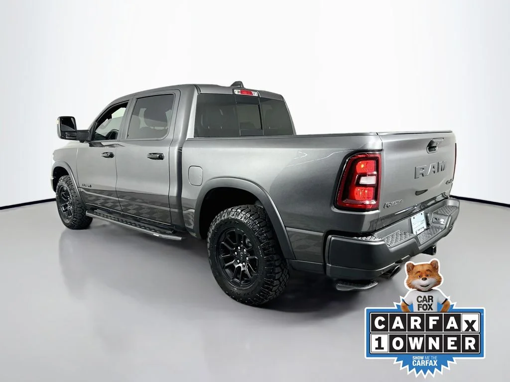 Used 2025 Granite Crystal Metallic Clearcoat Ram Rebel image 6
