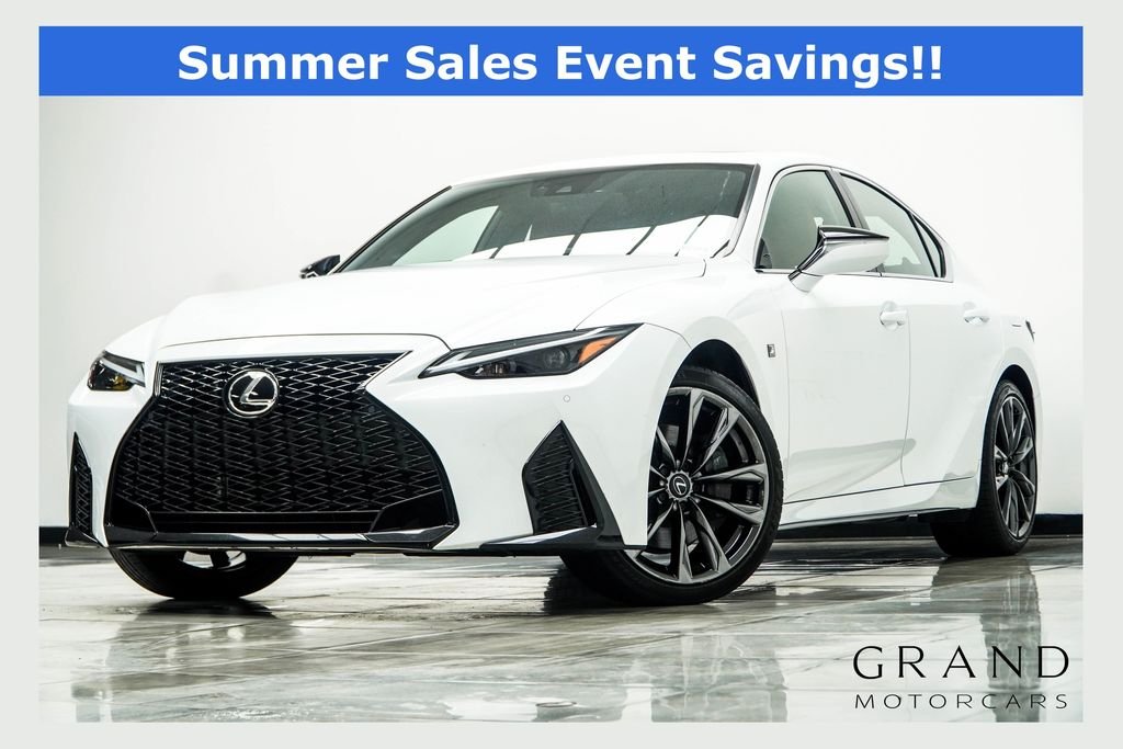 Used 2024 White Lexus 350 F SPORT image 1