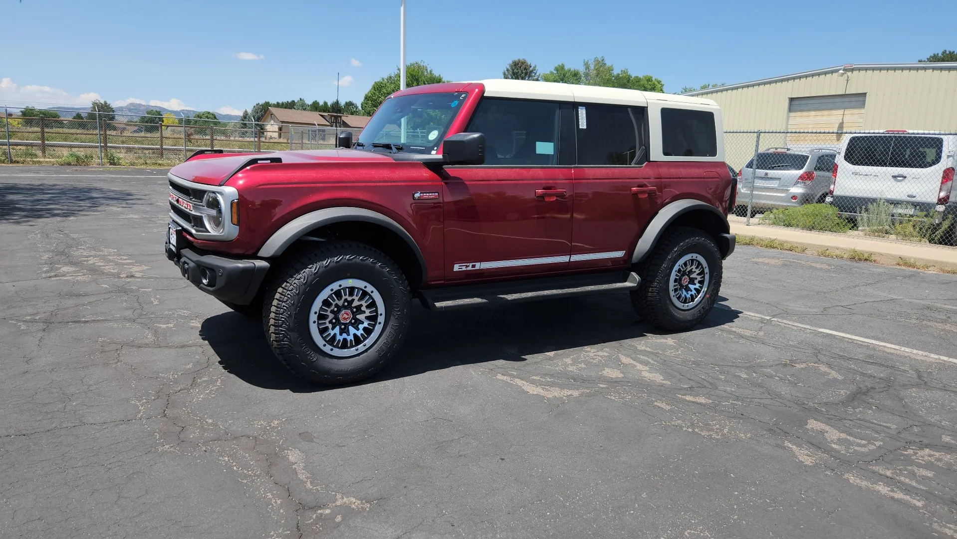 New 2026 Ruby Red Metallic Tinted Clearcoat Ford Outer Banks image 3