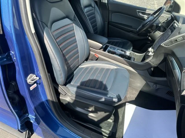 Certified Used 2022 Atlas Blue Metallic Ford SEL image 26