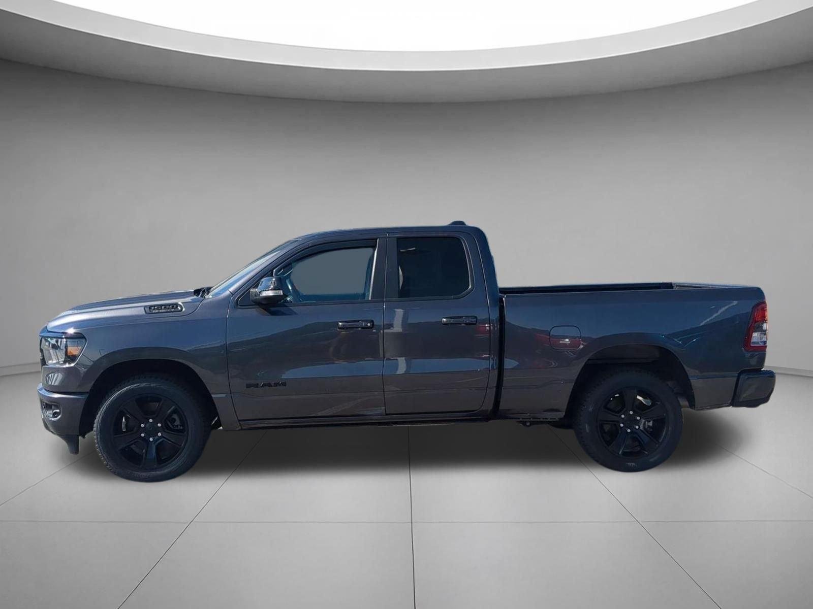 Used 2022 Granite Crystal Metallic Clearcoat Ram Big Horn image 2