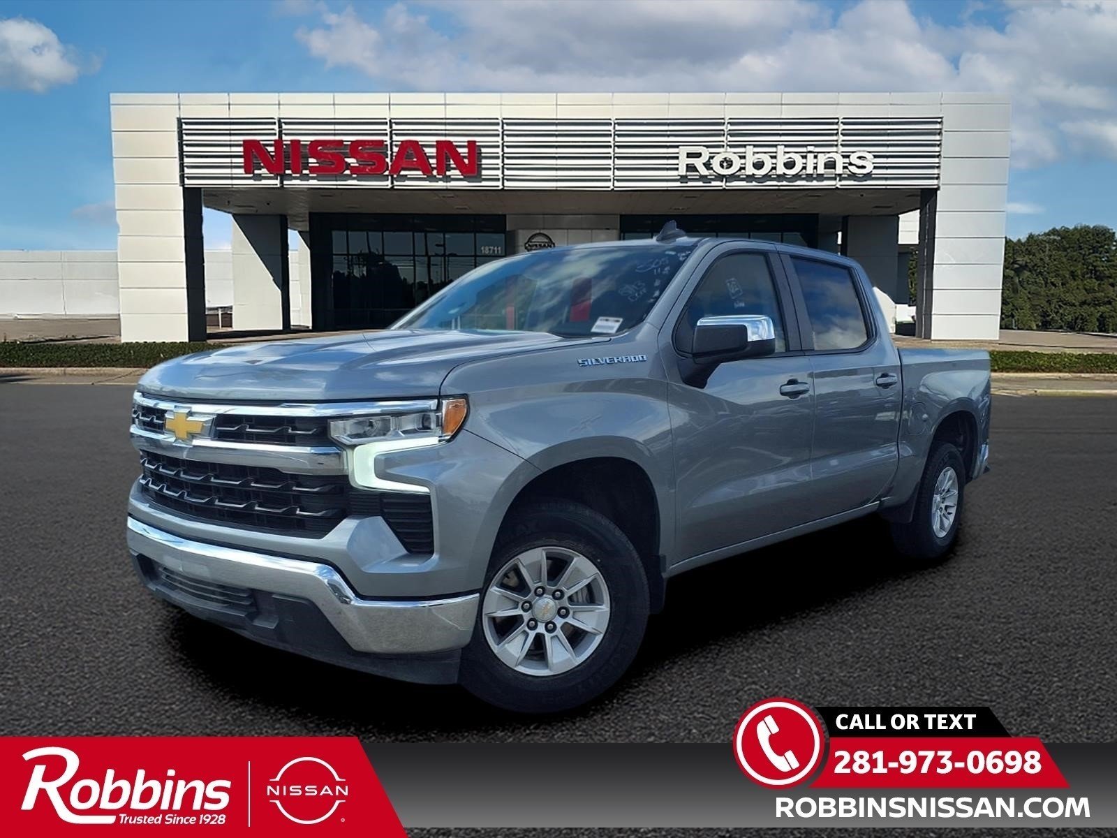 2025 Chevrolet Silverado 1500 LT Gray at Robbins Nissan