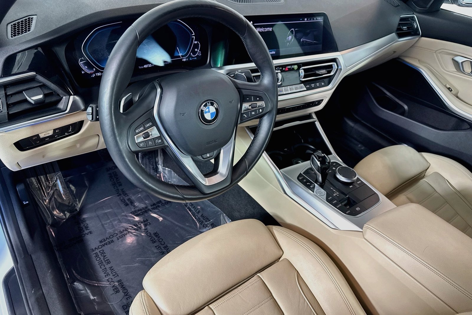 Used 2021 Alpine White BMW 330e image 9