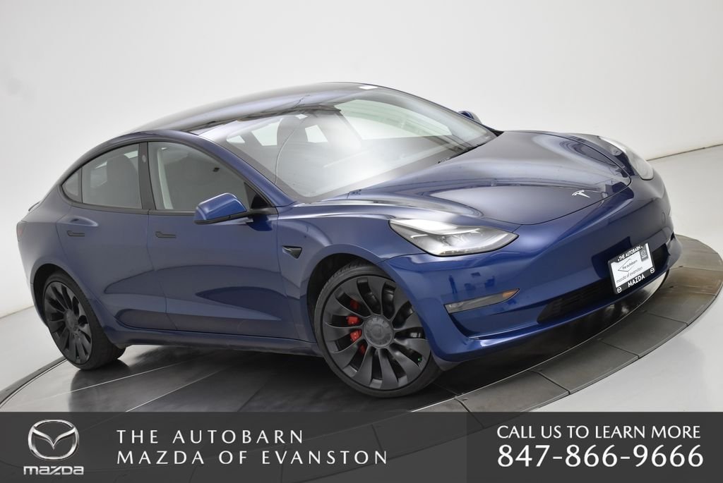 Used 2023 Tesla Model 3 Performance with VIN 5YJ3E1EC1PF595962 for sale in Evanston, IL