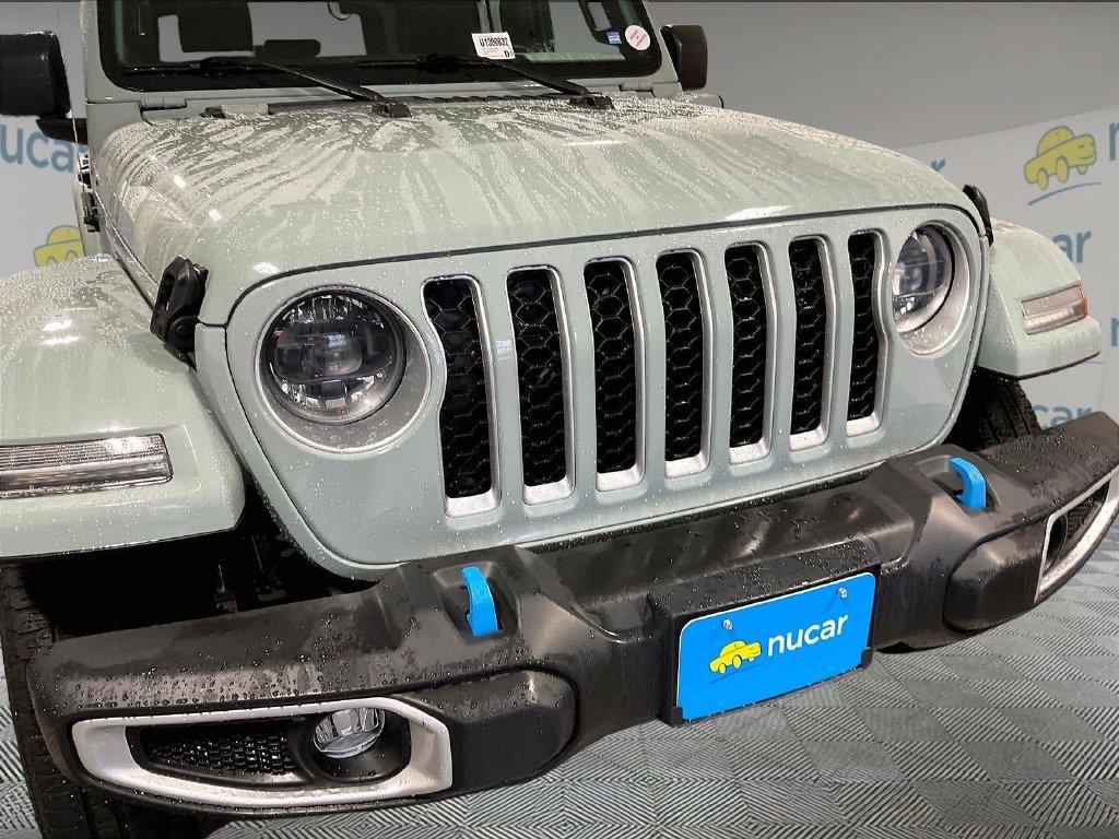 Used 2023 Gray Jeep Sahara 4xe image 30