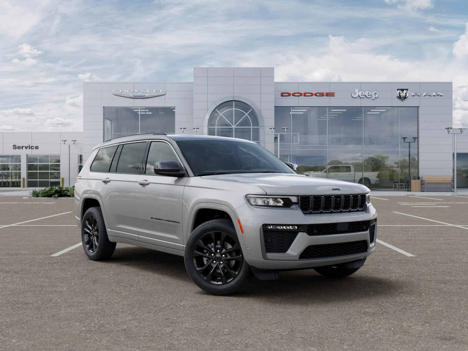 New 2026 Silver Zynith Exterior Paint Jeep Limited Reserve image 59