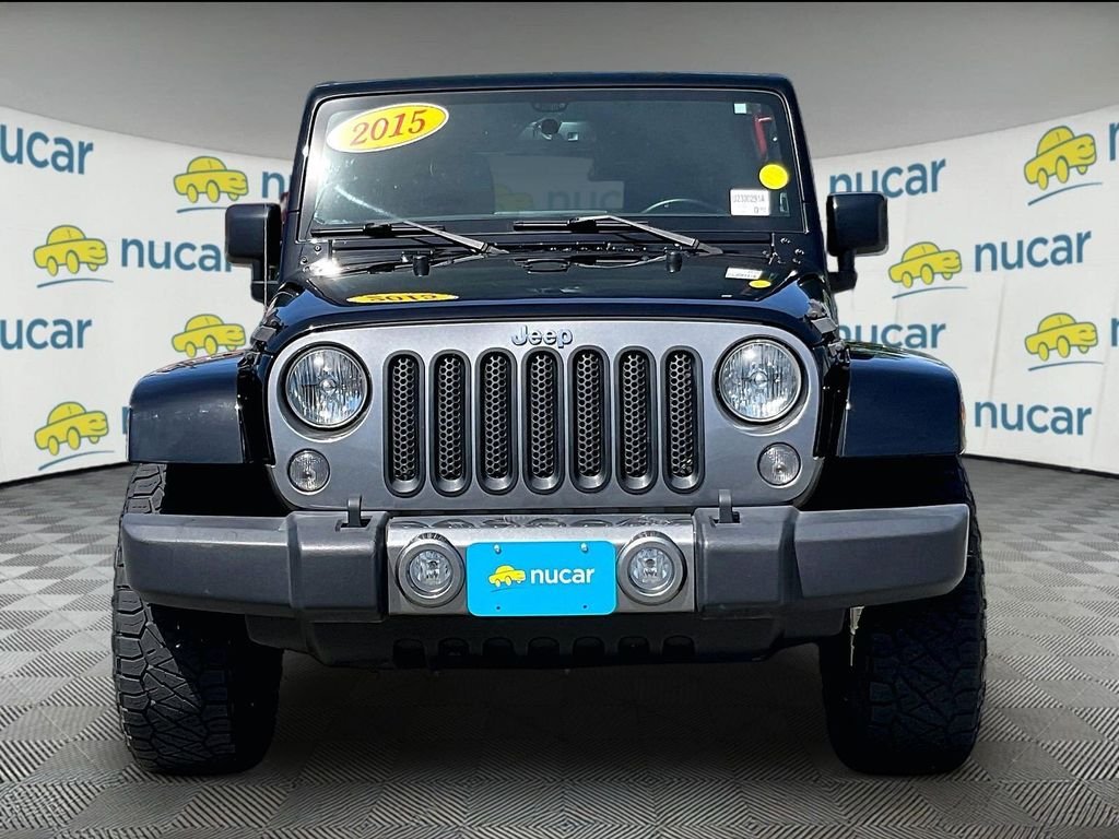 Used 2015 Black Jeep Unlimited Freedom Edition image 2