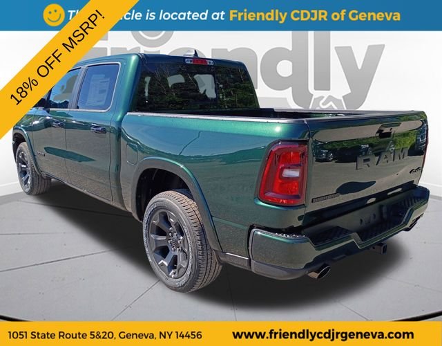 New 2026 Serrano-Green Metallic Exterior Paint RAM Big Horn/Lone Star image 7