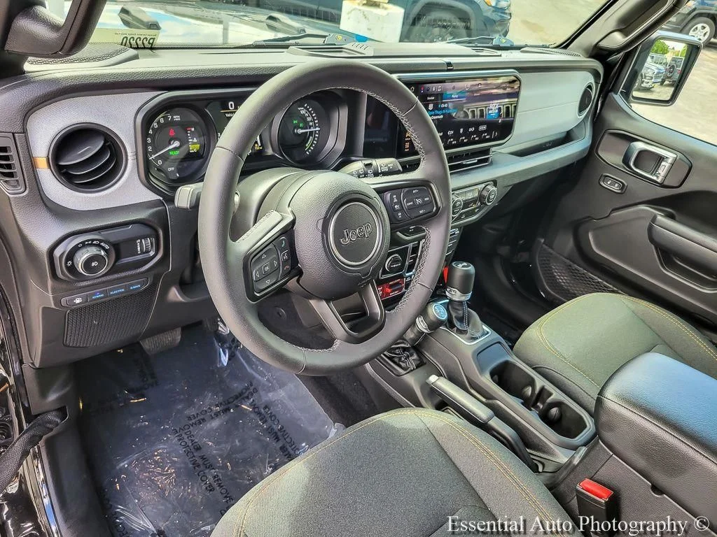 Certified Used 2025 Black Jeep Willys 4xe image 11