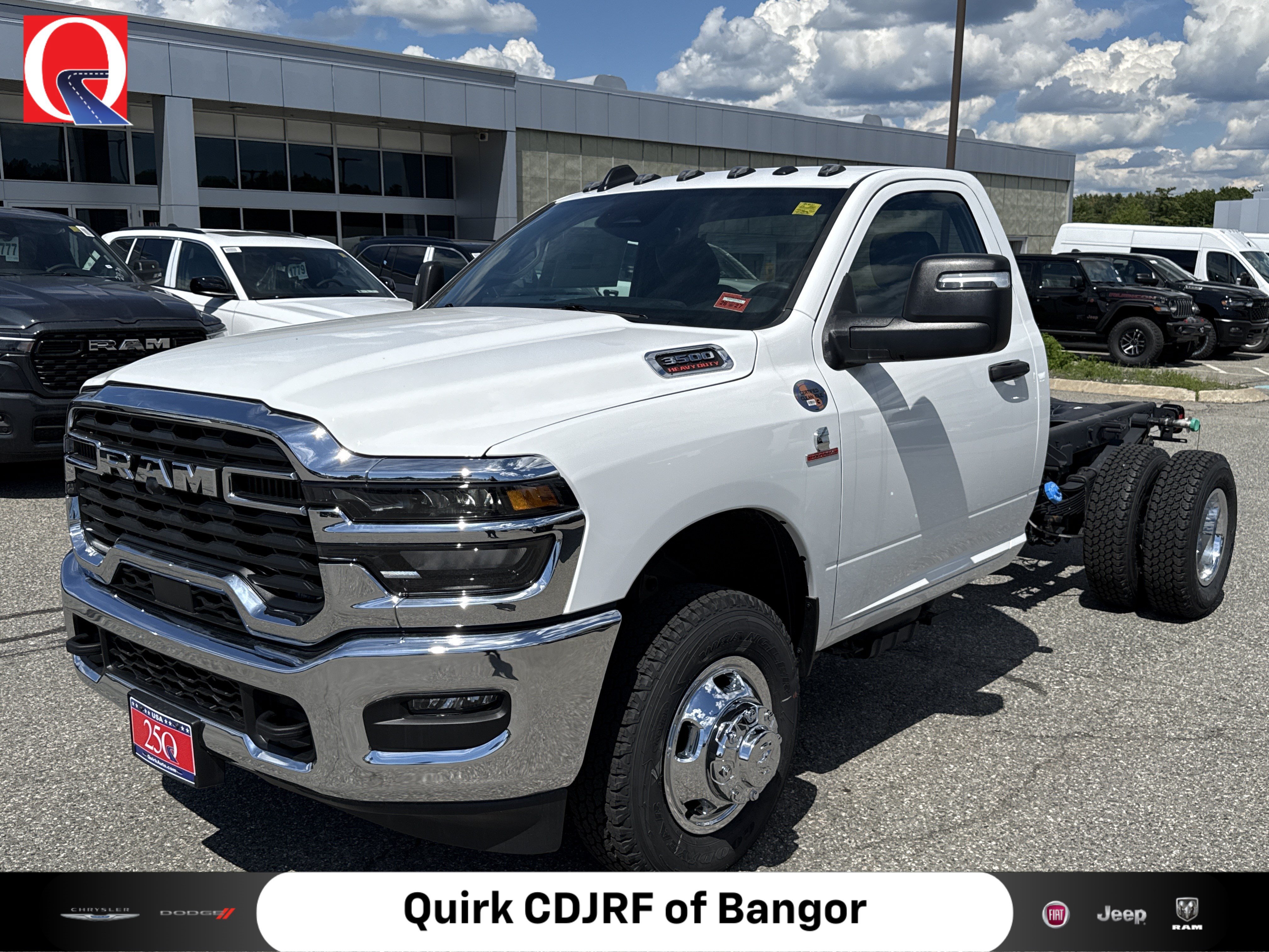 New 2026 Bright White Clearcoat Ram Tradesman image 1