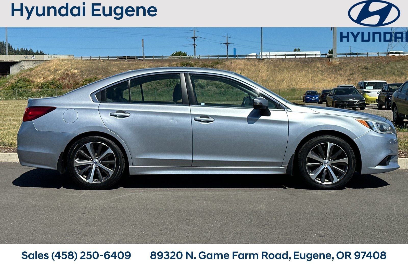 Used 2015 Subaru Legacy 2.5i Limited with VIN 4S3BNAL68F3070370 for sale in Eugene, OR