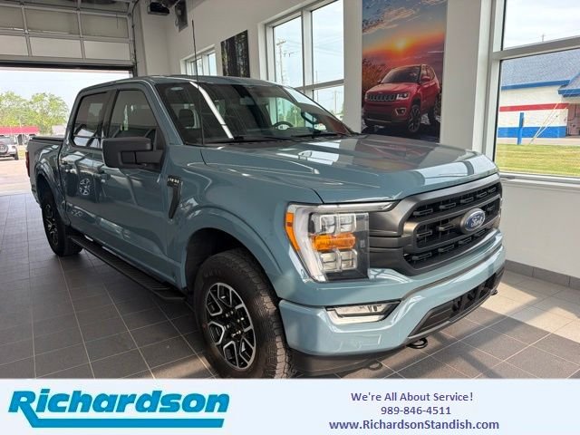 Certified Used 2023 Blue Ford XLT image 1