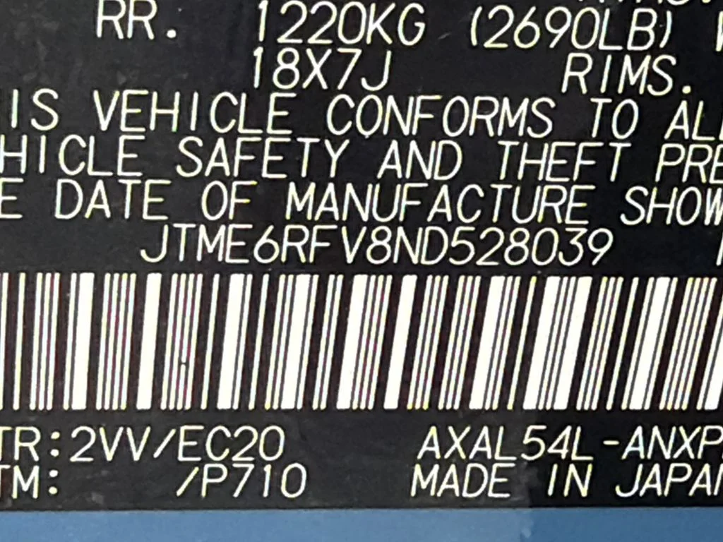 Used 2022 Blue Toyota XSE image 34