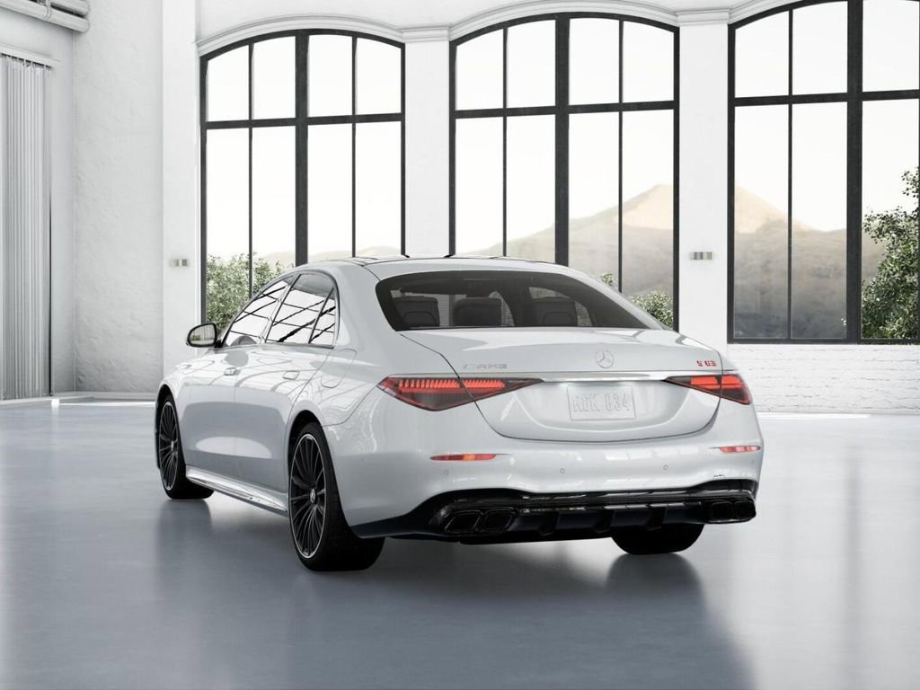 New 2026 MANUFAKTUR Moonlight White Metallic Mercedes-AMG S 63 E AMG® image 69