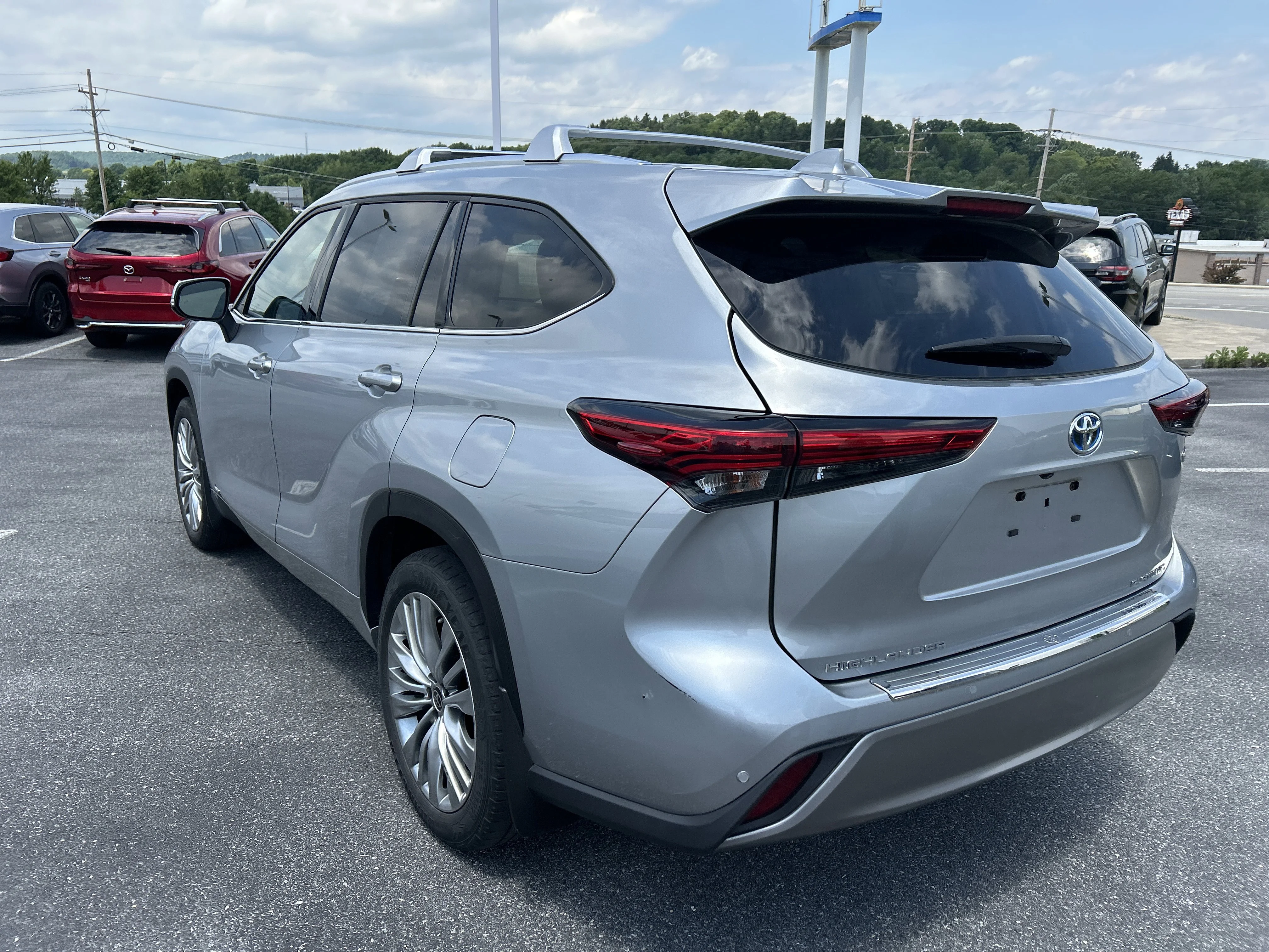 Used 2023 Celestial Silver Metallic Toyota Hybrid Platinum image 6