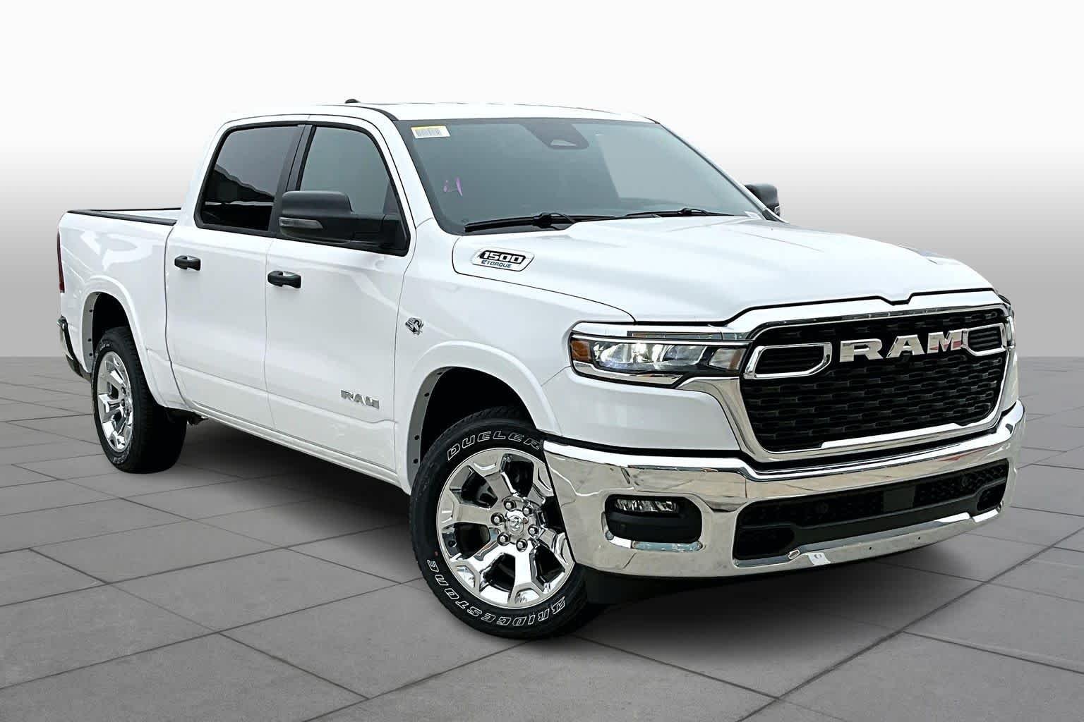 New 2026 Bright White Clear-Coat Exterior Paint RAM Big Horn image 3
