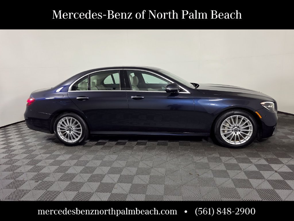 Certified Used 2023 Blue Mercedes-Benz E 450 image 7