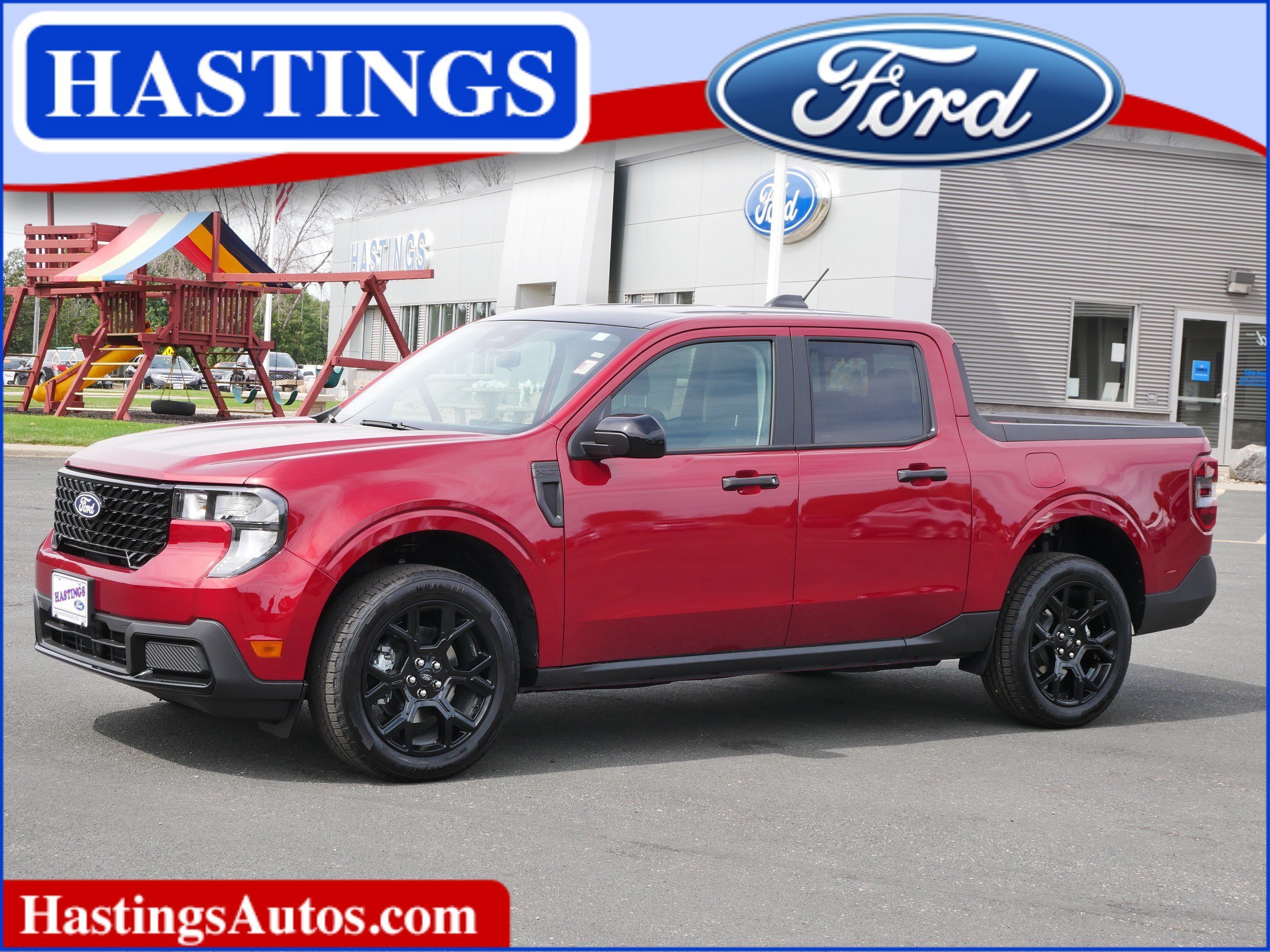 New 2026 Ruby Red Metallic Tinted Clearcoat Ford XLT image 1