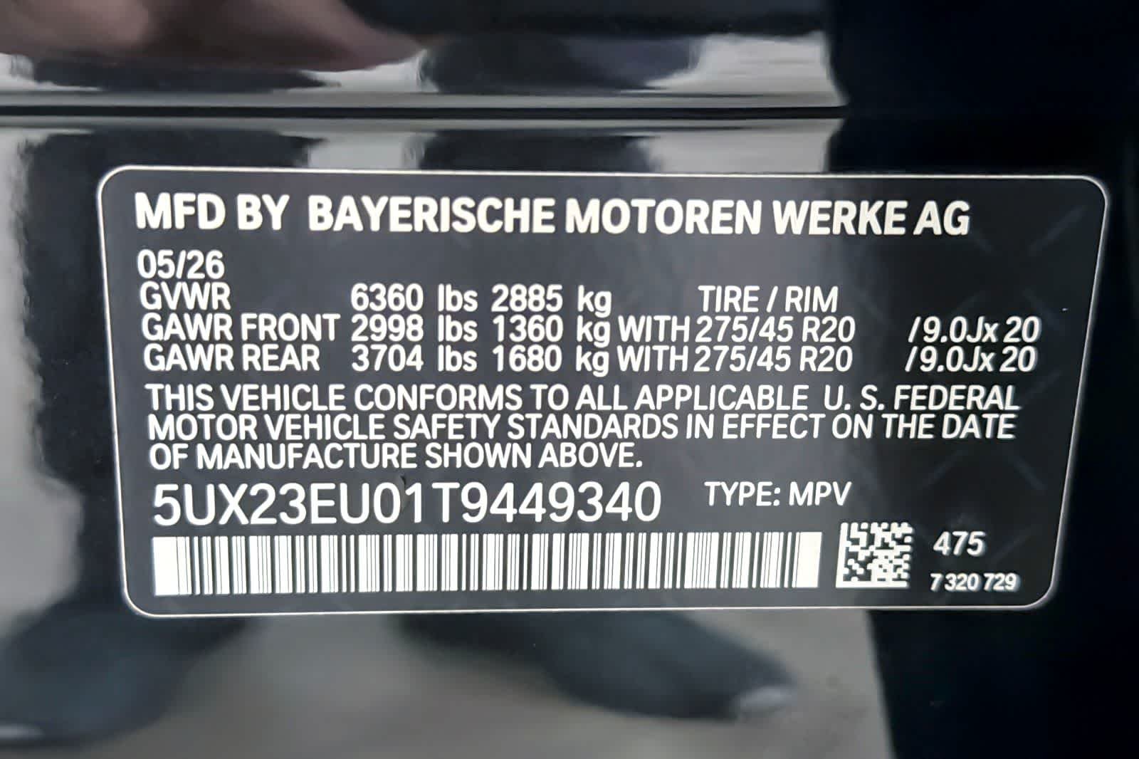 New 2026 Black Sapphire Metallic BMW xDrive40i image 27