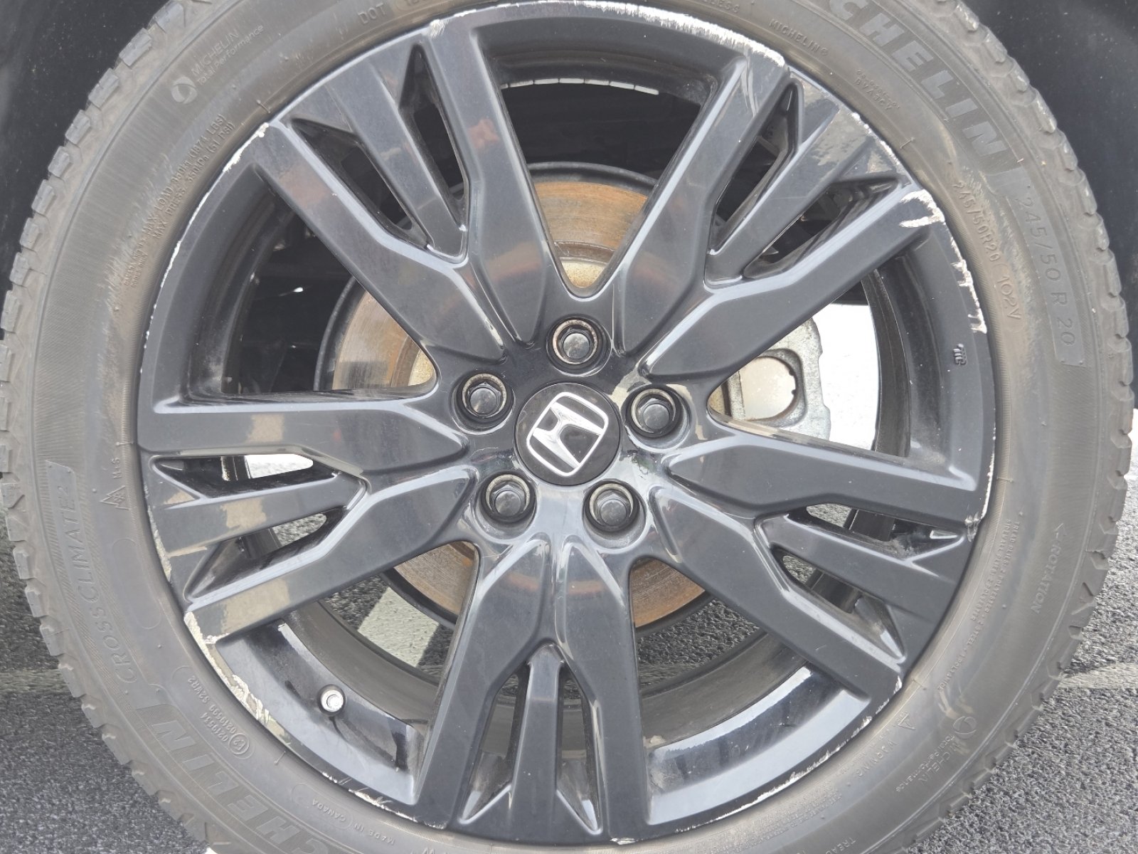 Certified Used 2021 Crystal Black Pearl Honda Black Edition image 19
