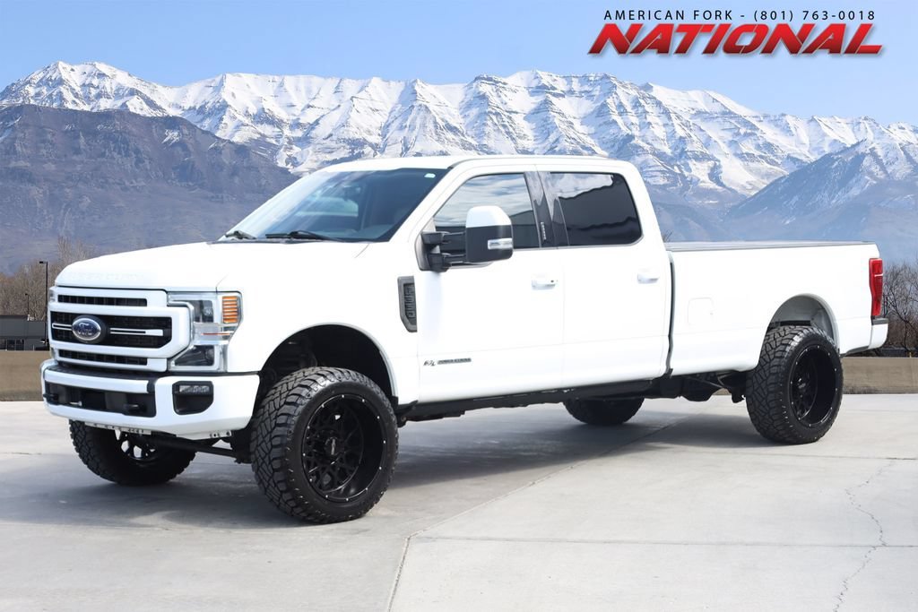 Used 2022 Oxford White Ford LARIAT image 1
