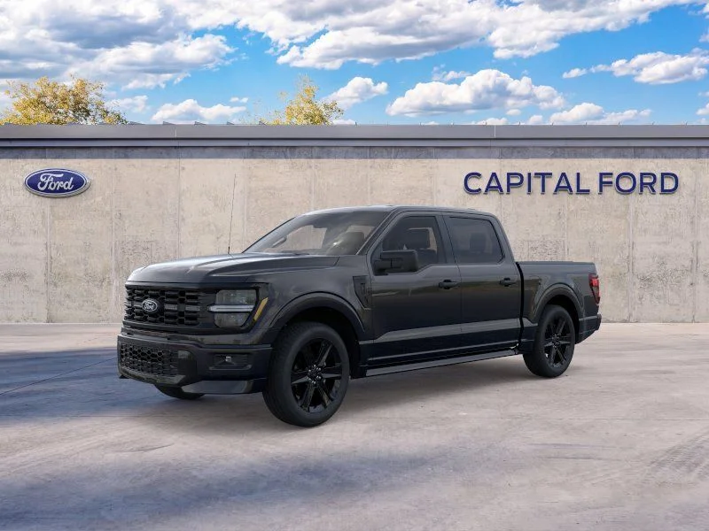 New 2026 Agate Black Metallic Ford STX® image 3