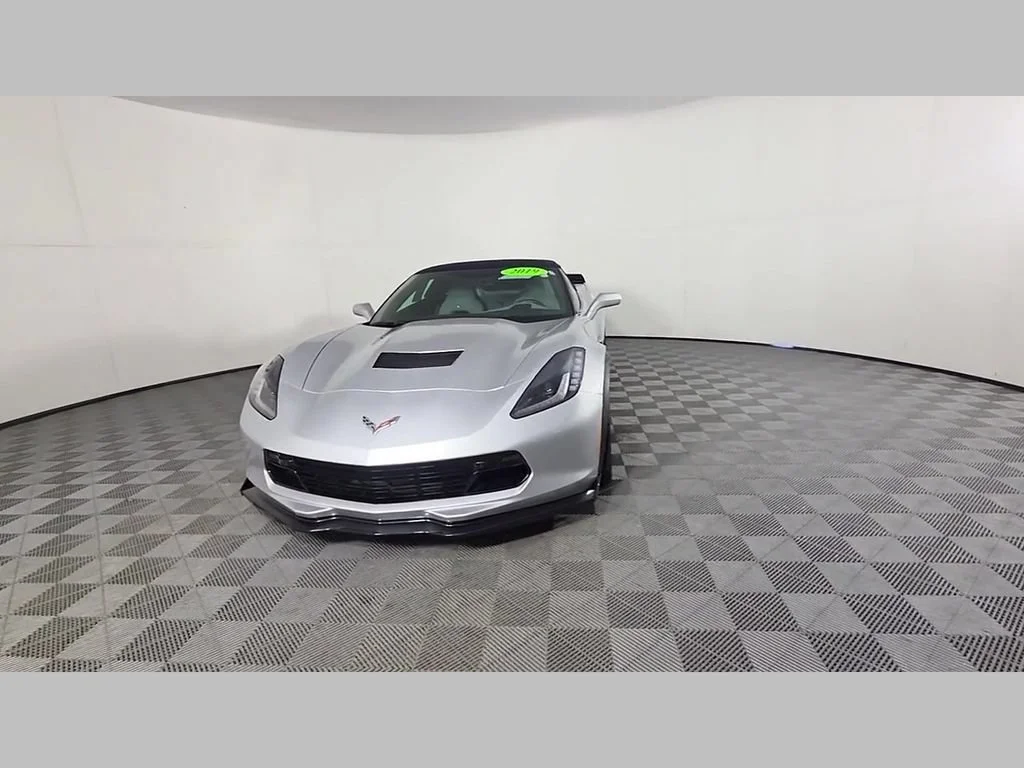 Certified Used 2019 Blade Silver Metallic Chevrolet Grand Sport 2LT image 50