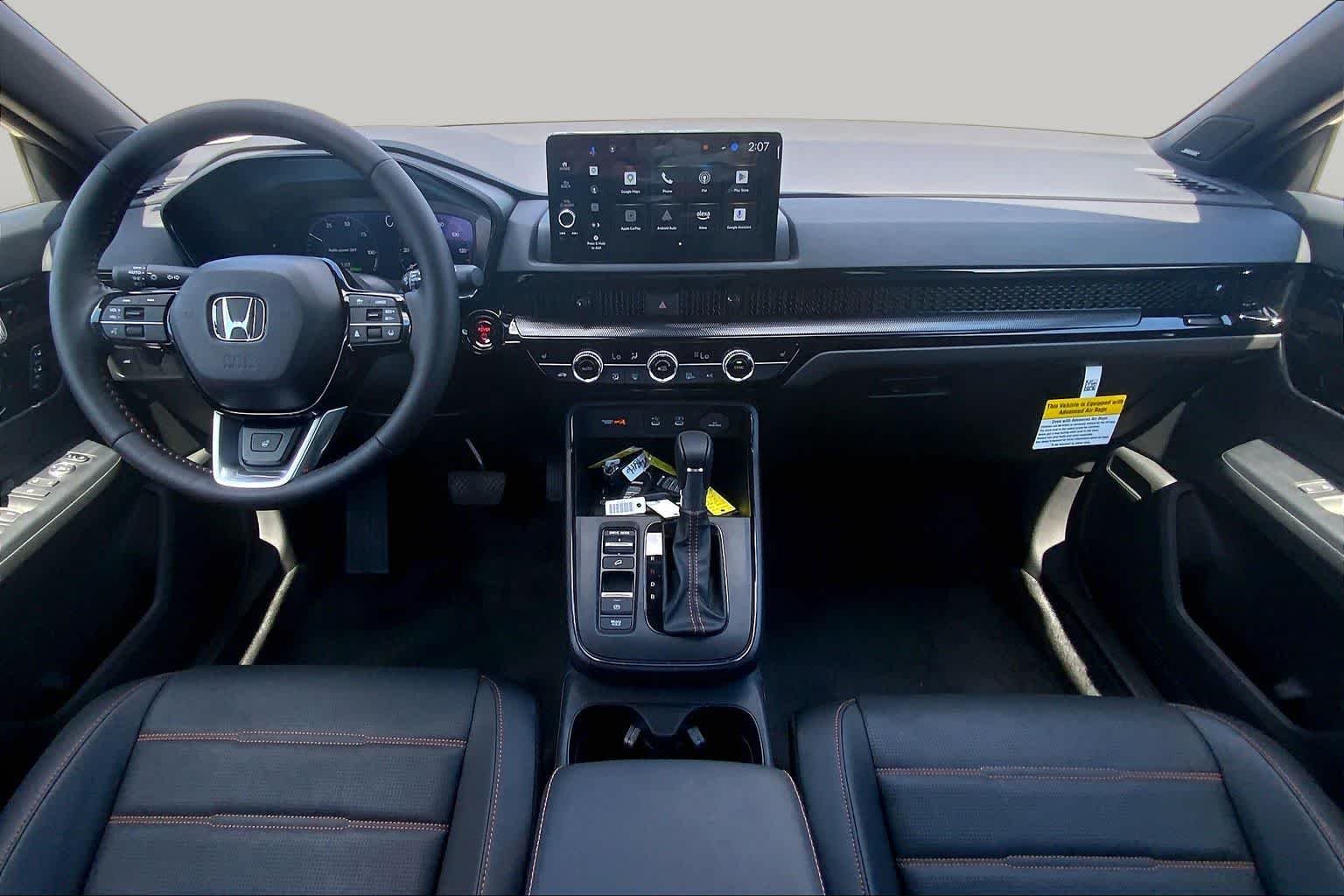 New 2027 Meteorite Gray Metallic Honda Sport Touring Hybrid AWD image 5