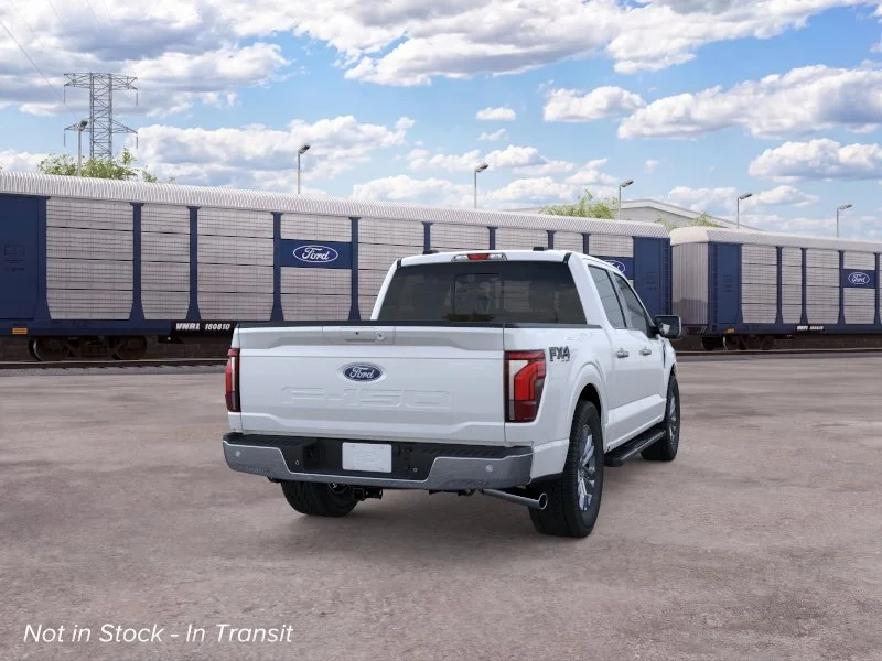 New 2026 Star White Metallic Tri-Coat Ford Lariat® image 8