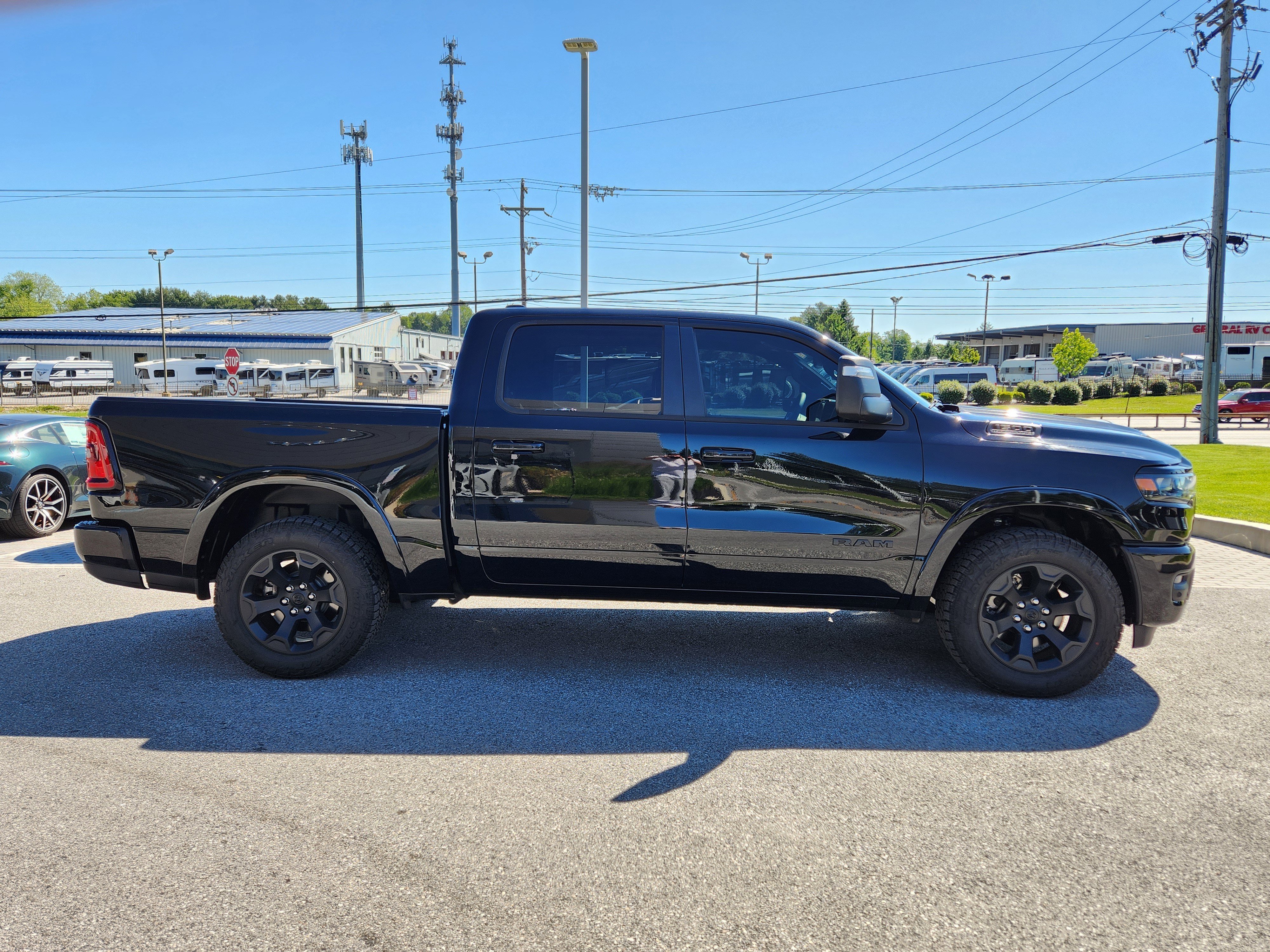 Used 2026 Diamond Black Crystal Pearlcoat Ram Big Horn/Lone Star image 6