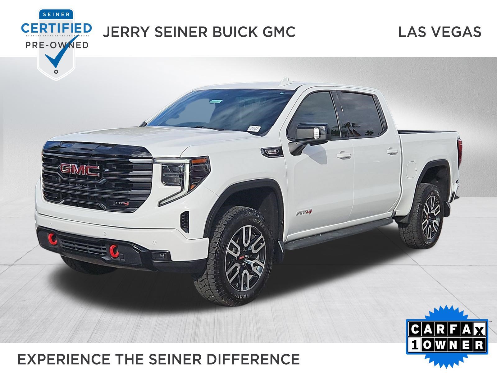 Used 2025 Summit White GMC AT4 image 1
