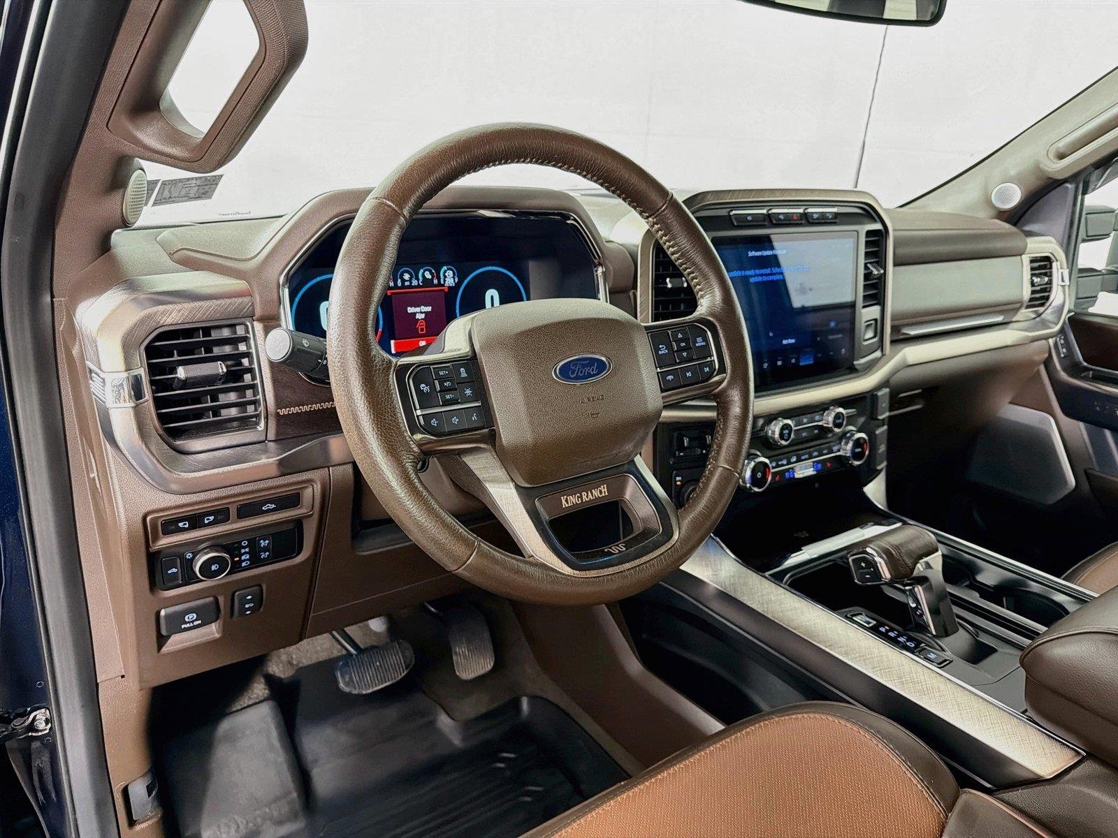 Used 2023 Antimatter Blue/Stone Gray Ford King Ranch image 16