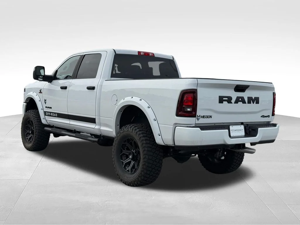 New 2025 Bright White Clearcoat RAM Big Horn image 3