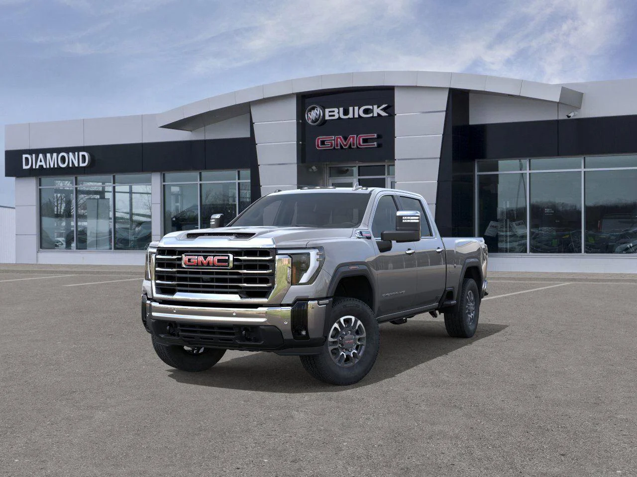 New 2026 Sterling Metallic GMC SLT image 8