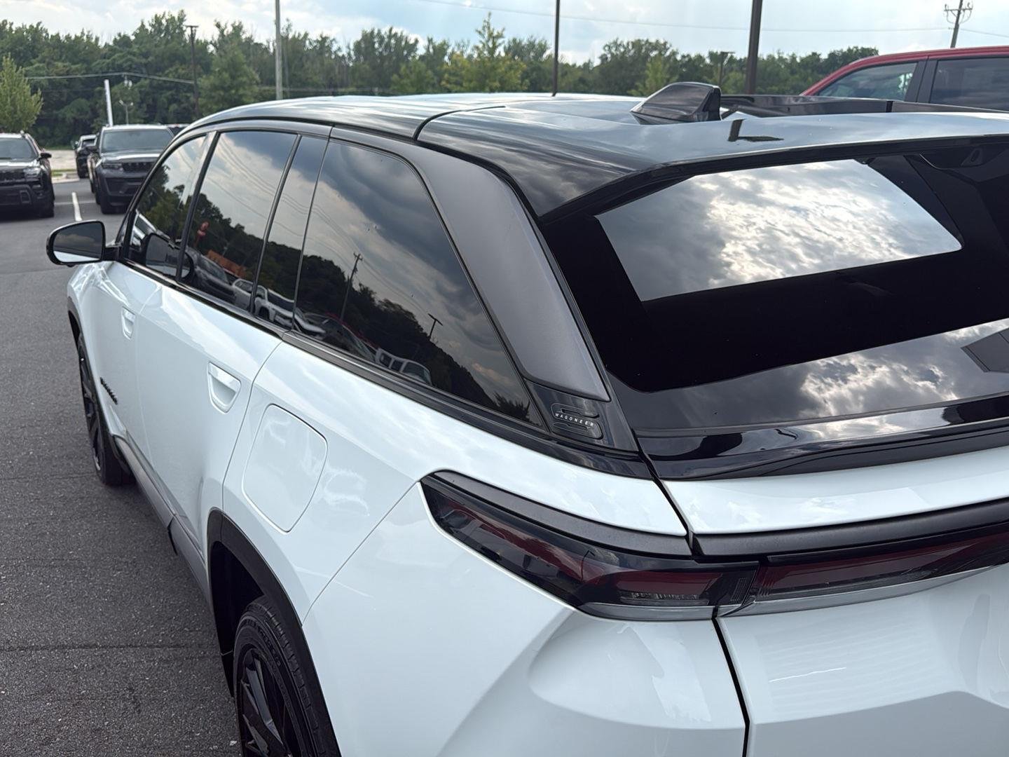 Used 2024 Bright White Clearcoat Jeep Launch Edition image 9
