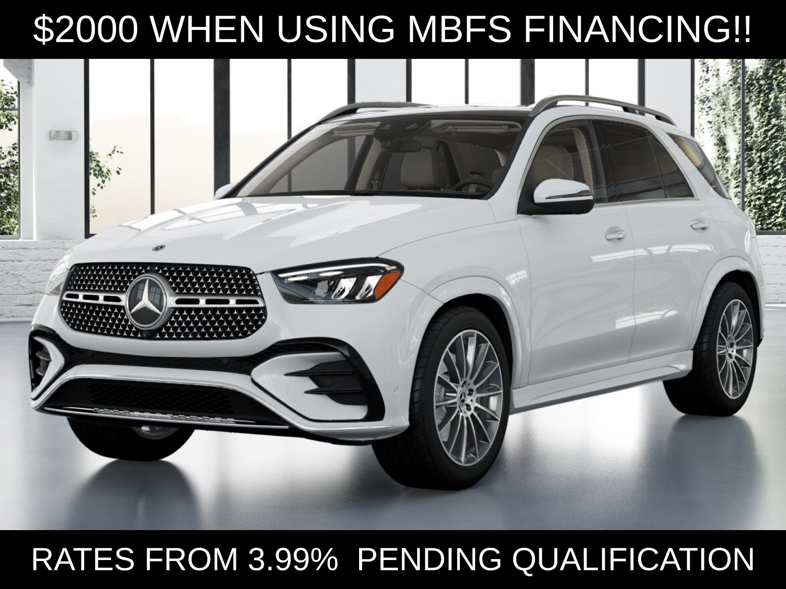 New 2026 Polar White Mercedes-Benz GLE 350 image 1