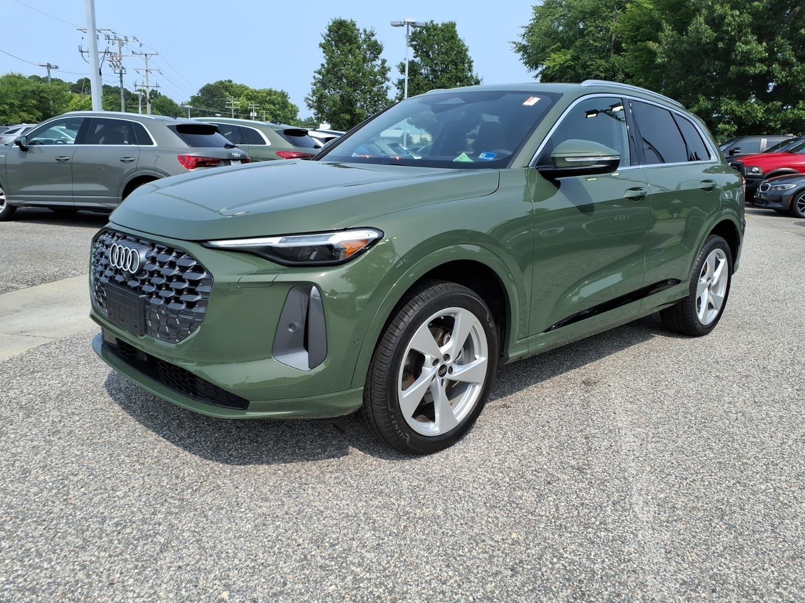 Certified Used 2025 District Green Metallic Audi Premium Plus image 1