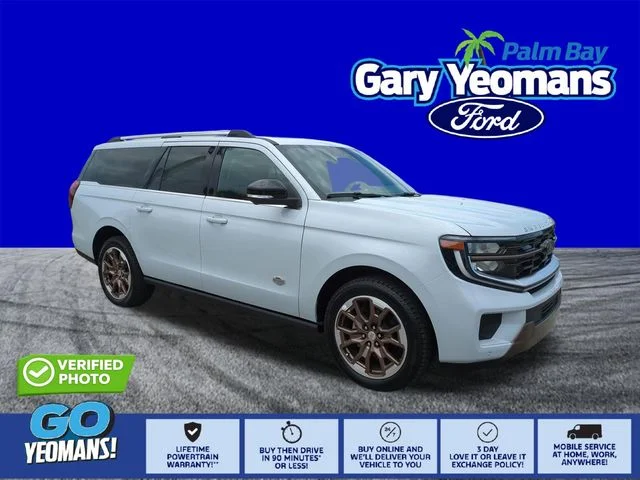 New 2026 Space Silver Metallic Ford MAX King Ranch® image 1