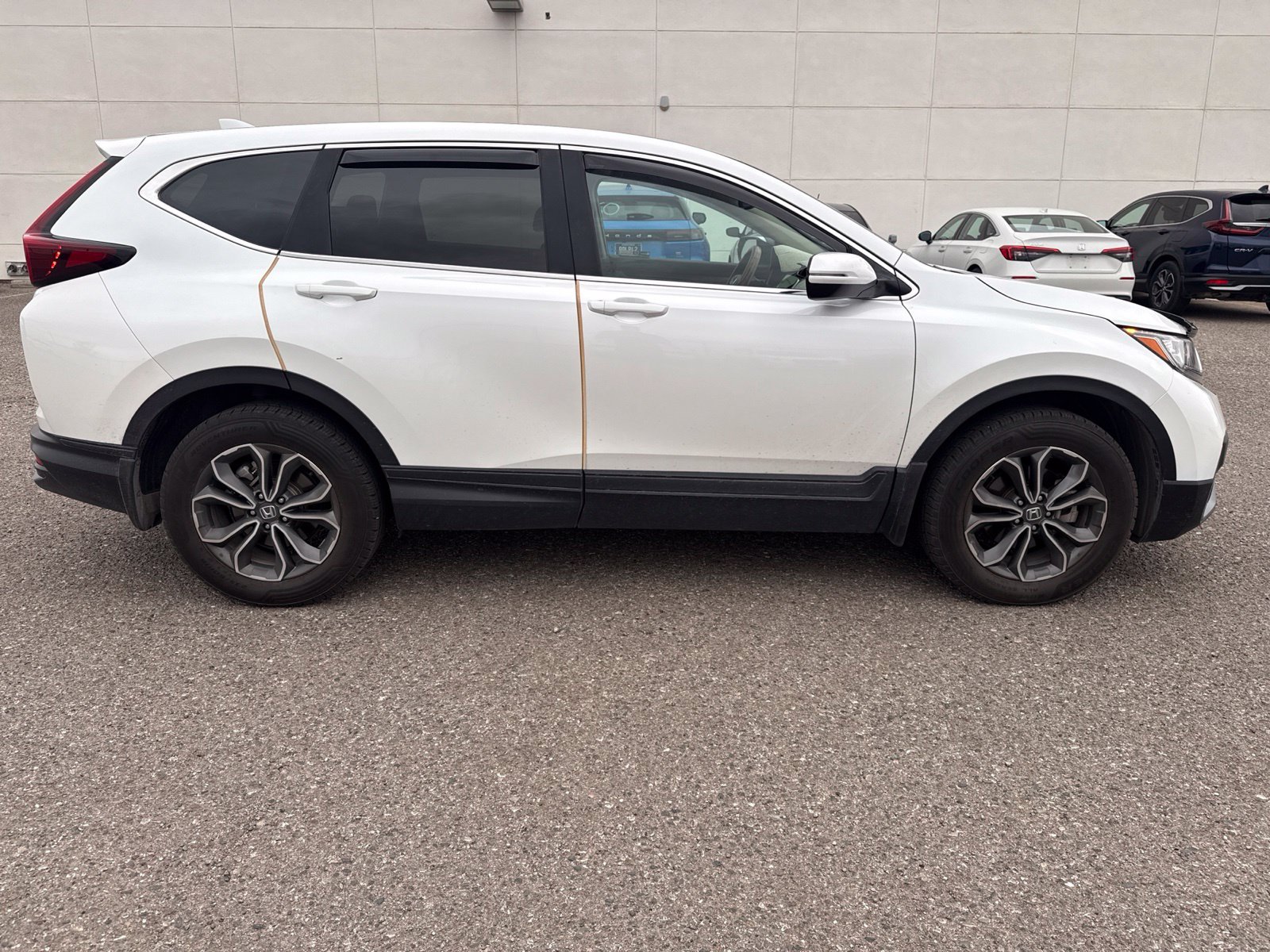 Used 2021 Platinum White Pearl Honda EX-L image 6