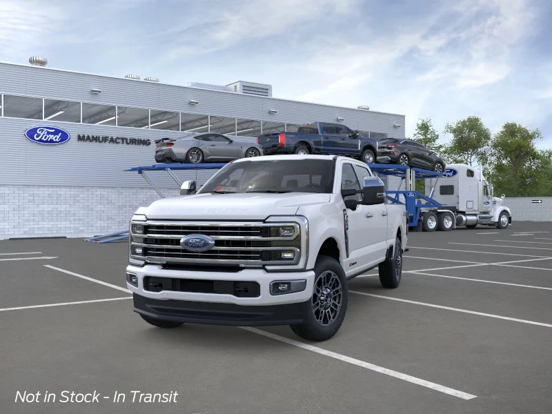 New 2026 Star White Metallic Tri-Coat Ford F-250® Platinum® image 2
