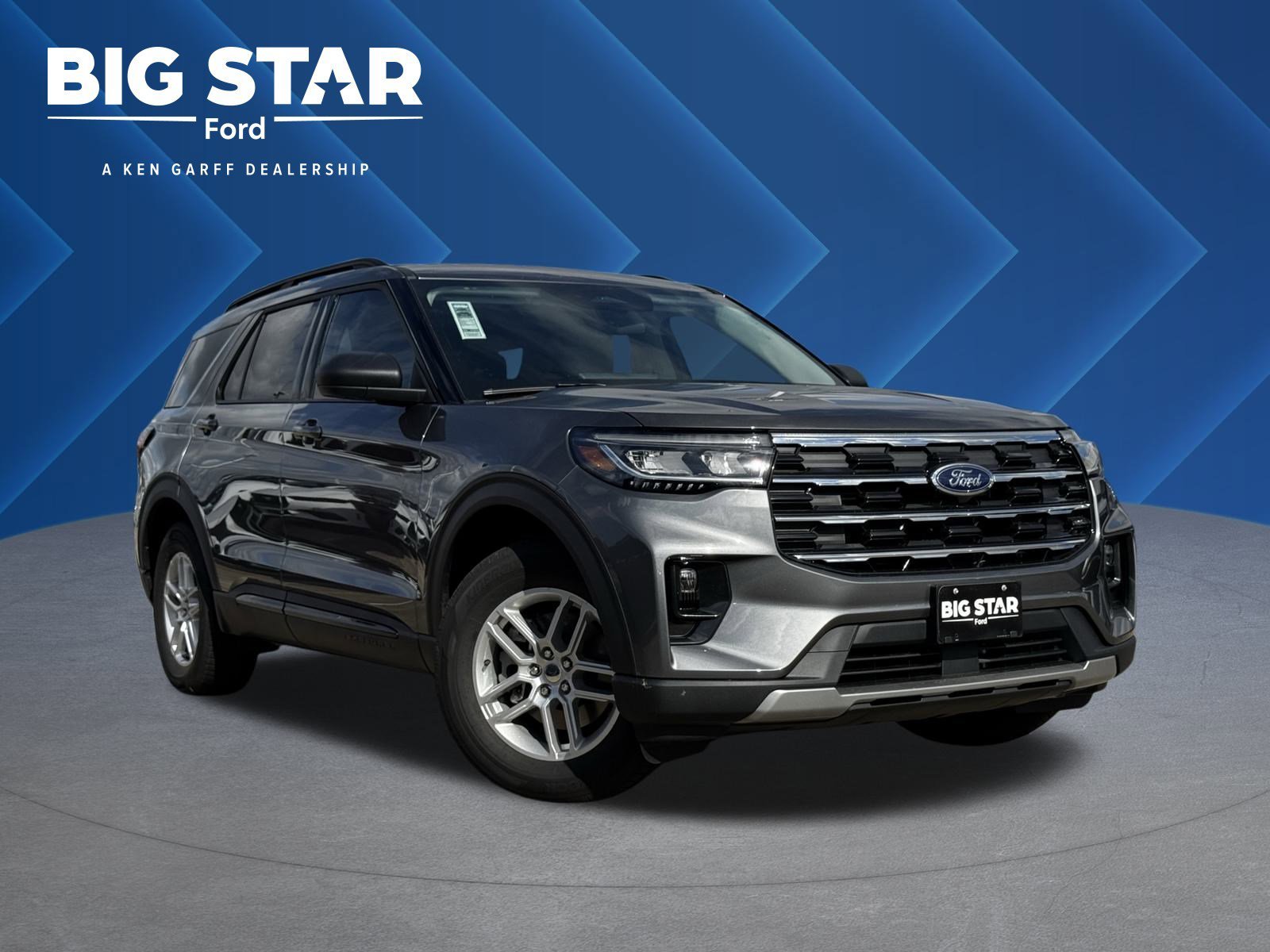 New 2026 Carbonized Gray Metallic Ford Active image 1