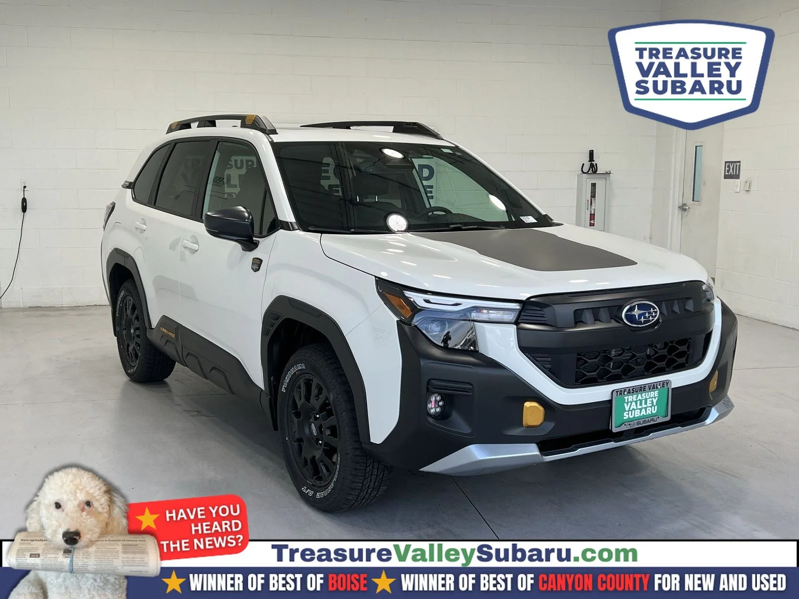 New 2026 CRYSTAL WHITE PEARL Subaru Wilderness image 1