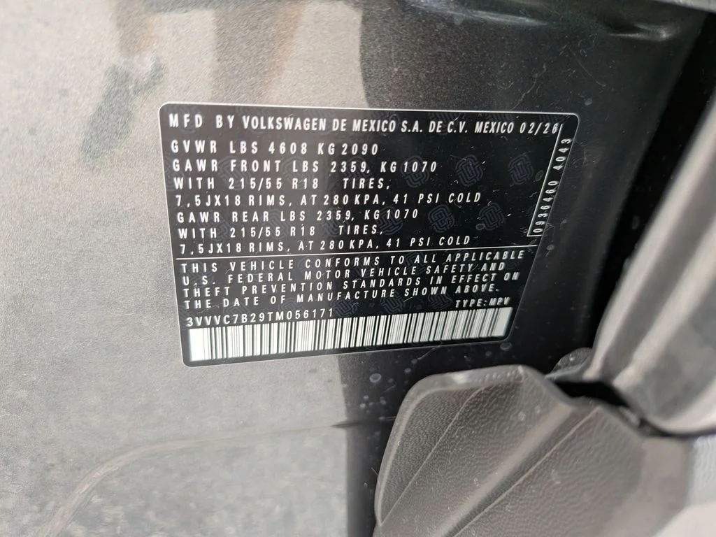 New 2026 Gray Volkswagen 1.5T SE image 32