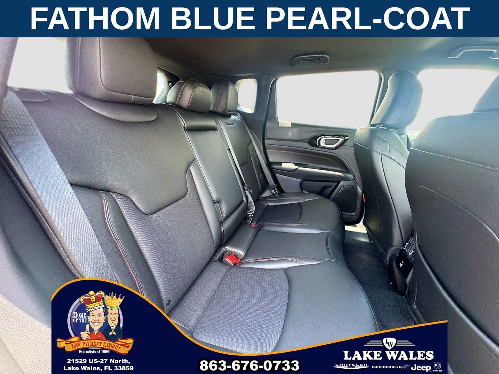 New 2026 Fathom Blue Pearl-Coat Exterior Paint Jeep Trailhawk image 25