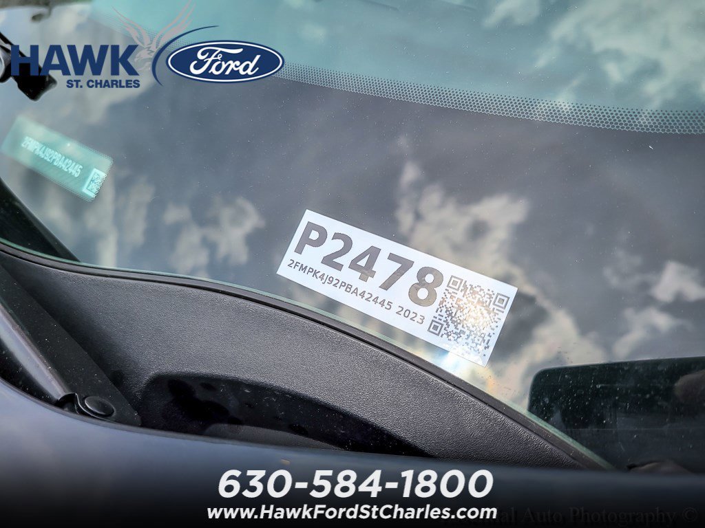Certified Used 2023 Blue Metallic Ford SEL image 25