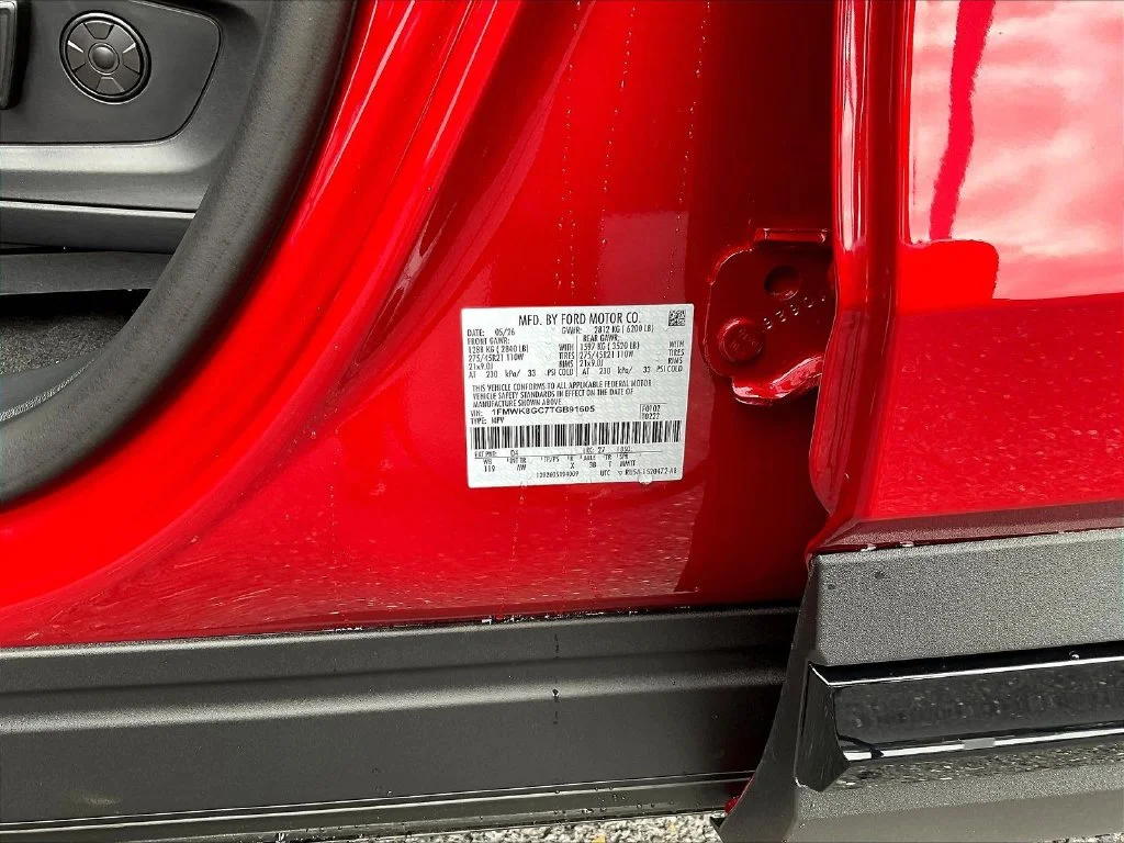 New 2026 Rapid Red Metallic Tinted Clearcoat Ford ST image 8